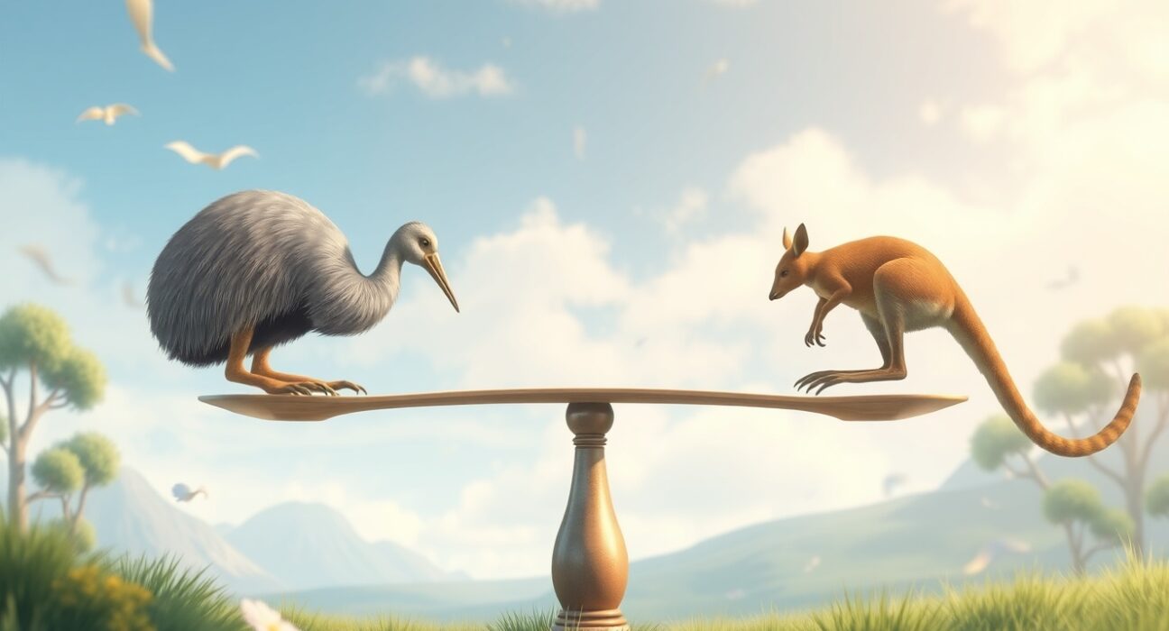 AUD/NZD currency pair surging as RBNZ dovish policy impacts exchange rates