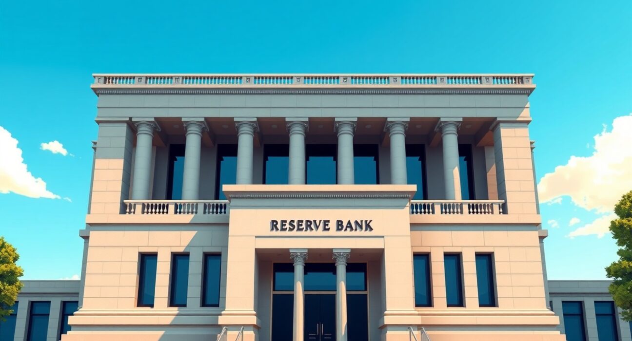 Reserve Bank of Australia building in Sydney, representing AUD and RBA policy decisions after softer inflation data