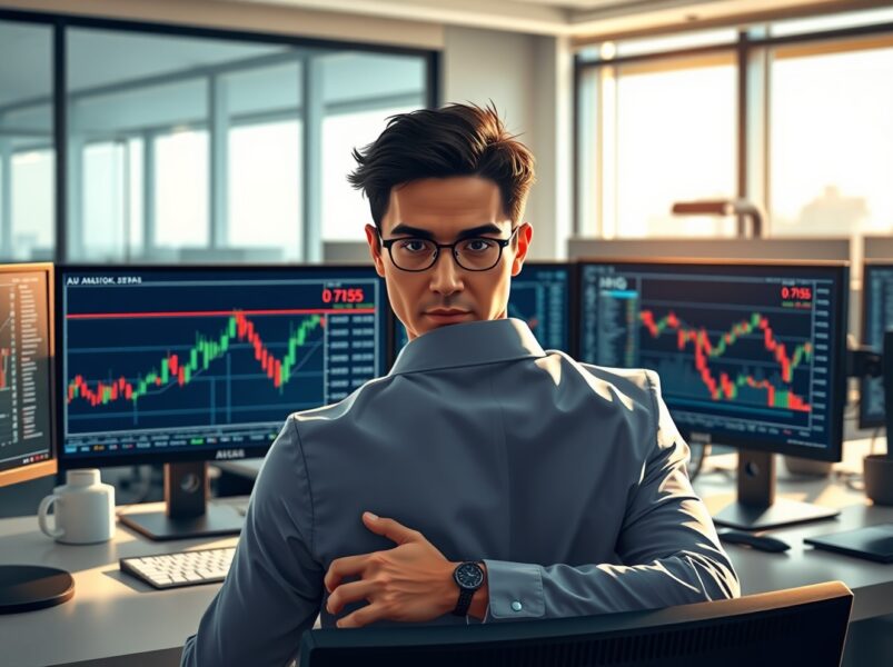 Analiză AUD/USD: Bariera Critică de 0.7155 Amenință Momentum-ul Reveniri pe Termen Scurt