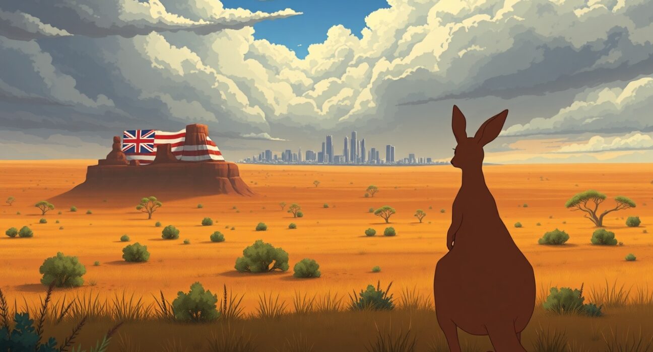 AUD/USD currency pair analysis showing decline amid US economic conditions