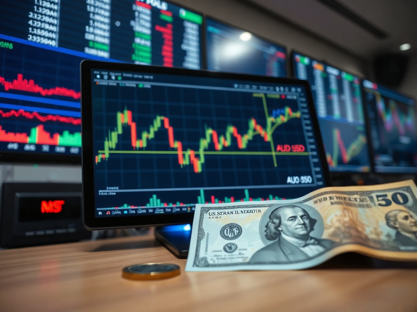 AUD/USD Stays Defensive as USD Finds Support from Iran Tensions, All Eyes on US NFP