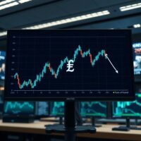 AUD/USD falls on forex chart ahead of RBA decision with Middle East tensions in background