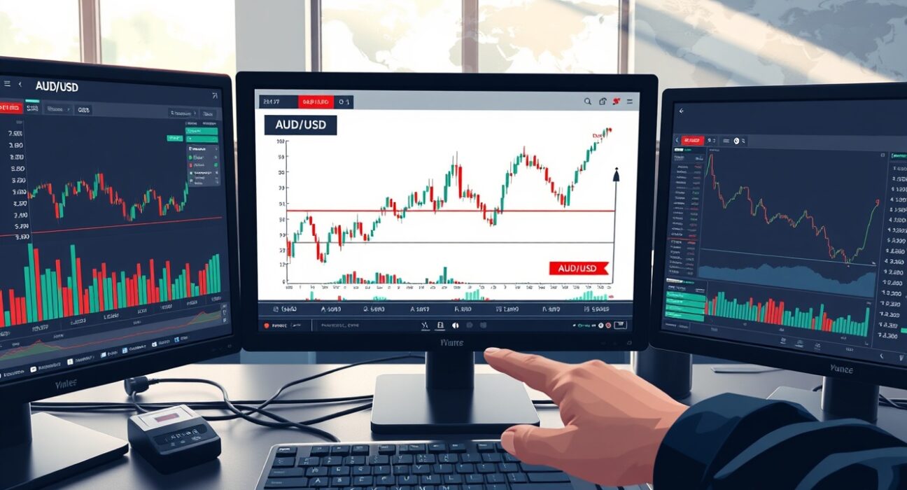 AUD/USD price forecast analysis showing currency recovery amid Middle East peace developments