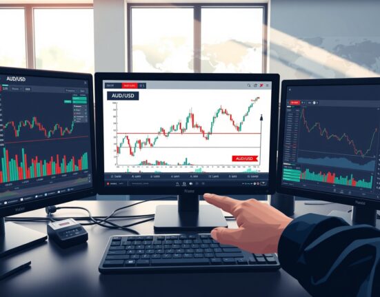 AUD/USD price forecast analysis showing currency recovery amid Middle East peace developments