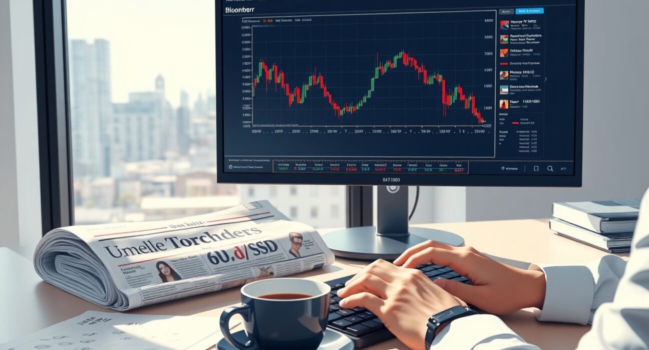 AUD/USD forecast analysis showing technical chart reversal during risk-off market sentiment