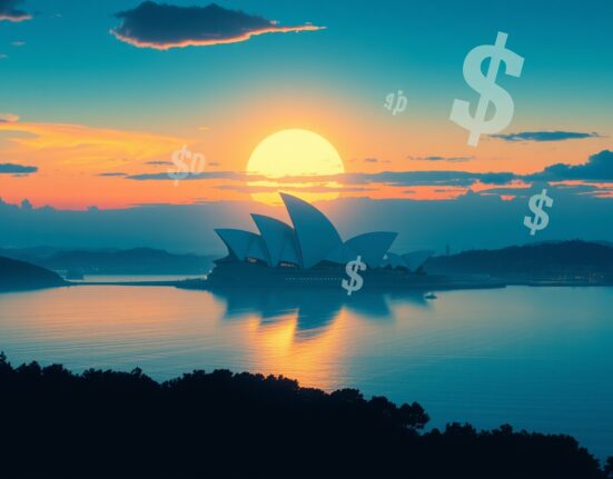 AUD/USD currency pair analysis with RBA hawkish policy impact on Australian dollar strength