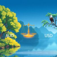 AUD/USD currency pair analysis showing stability against US Dollar despite PPI data.