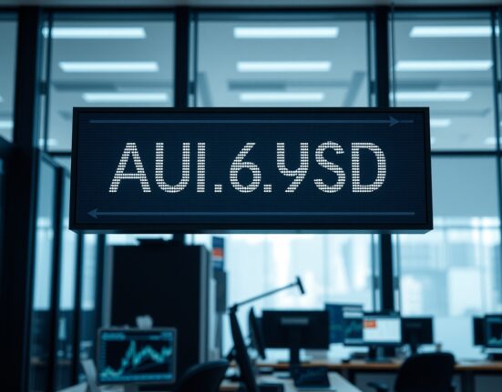 Digital trading screen showing AUD/USD exchange rate at 0.6900