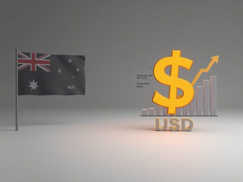 AUD/USD Muted: How Strong US PMIs and Firm Labor Data Power a US Dollar Surge
