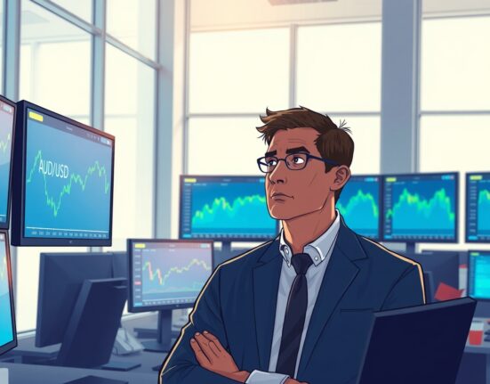 AUD/USD rallies toward 0.7200 as easing war fears boost the Australian dollar in forex trading.