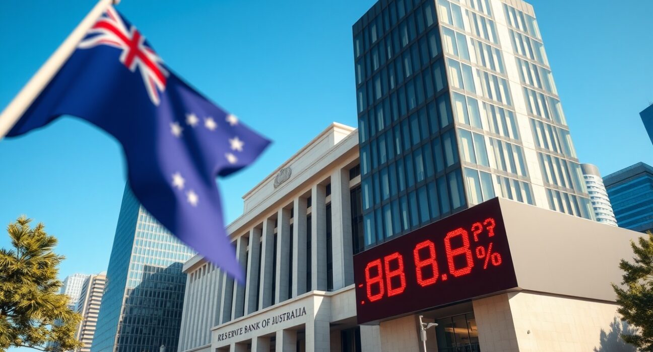 Reserve Bank of Australia headquarters representing monetary policy decisions affecting AUD/USD exchange rates