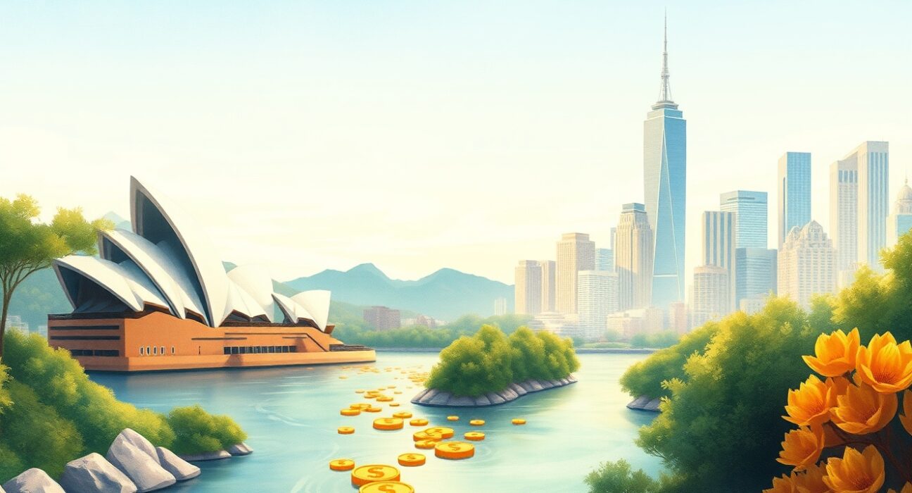 AUD/USD currency pair analysis showing Australian dollar strength against US dollar ahead of economic data