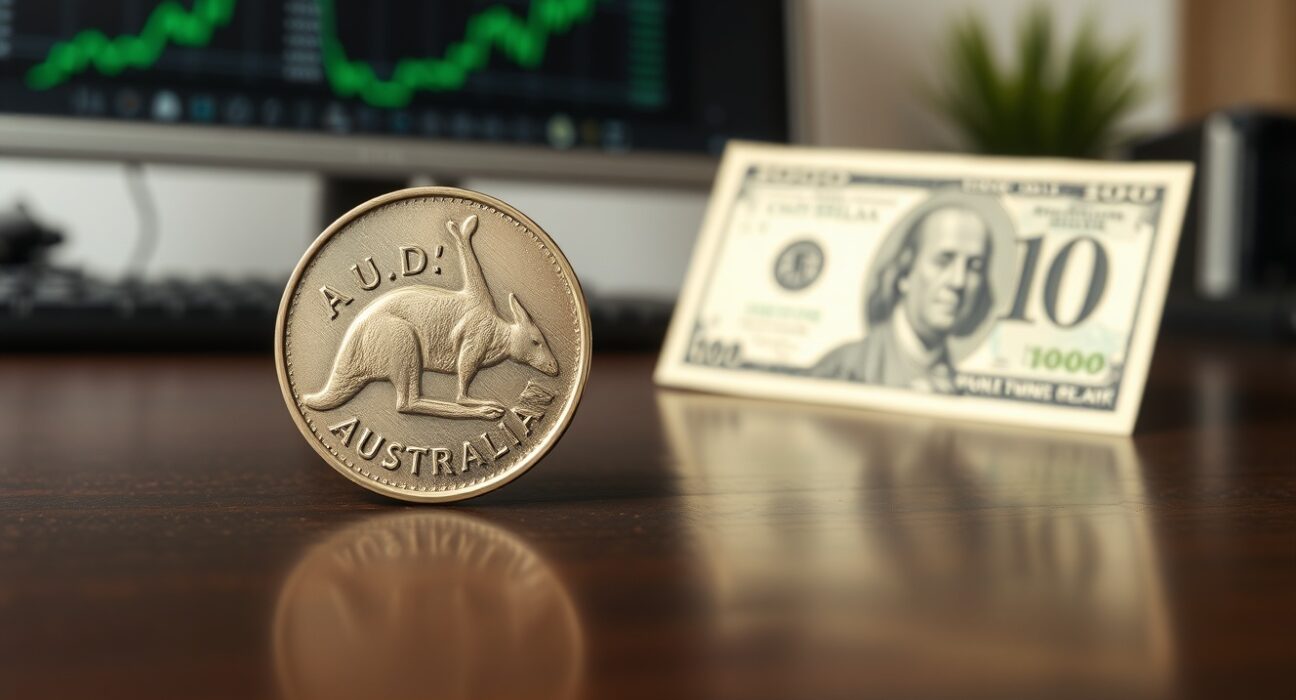 AUD/USD rises as Chinese business activity data strengthens the Australian dollar against a weaker US dollar in forex markets.