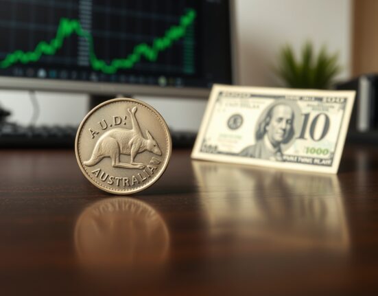AUD/USD rises as Chinese business activity data strengthens the Australian dollar against a weaker US dollar in forex markets.