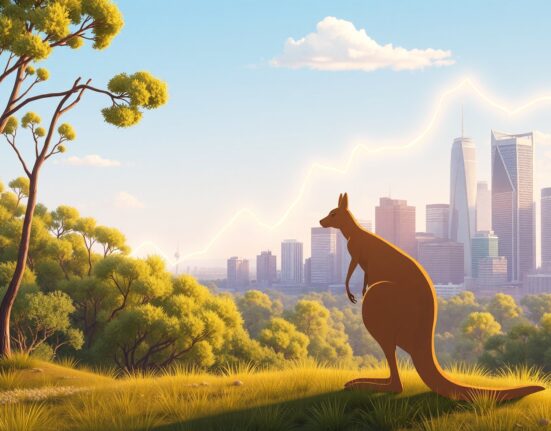 AUD/USD forex pair analysis showing rise after RBA comments versus US jobs data.