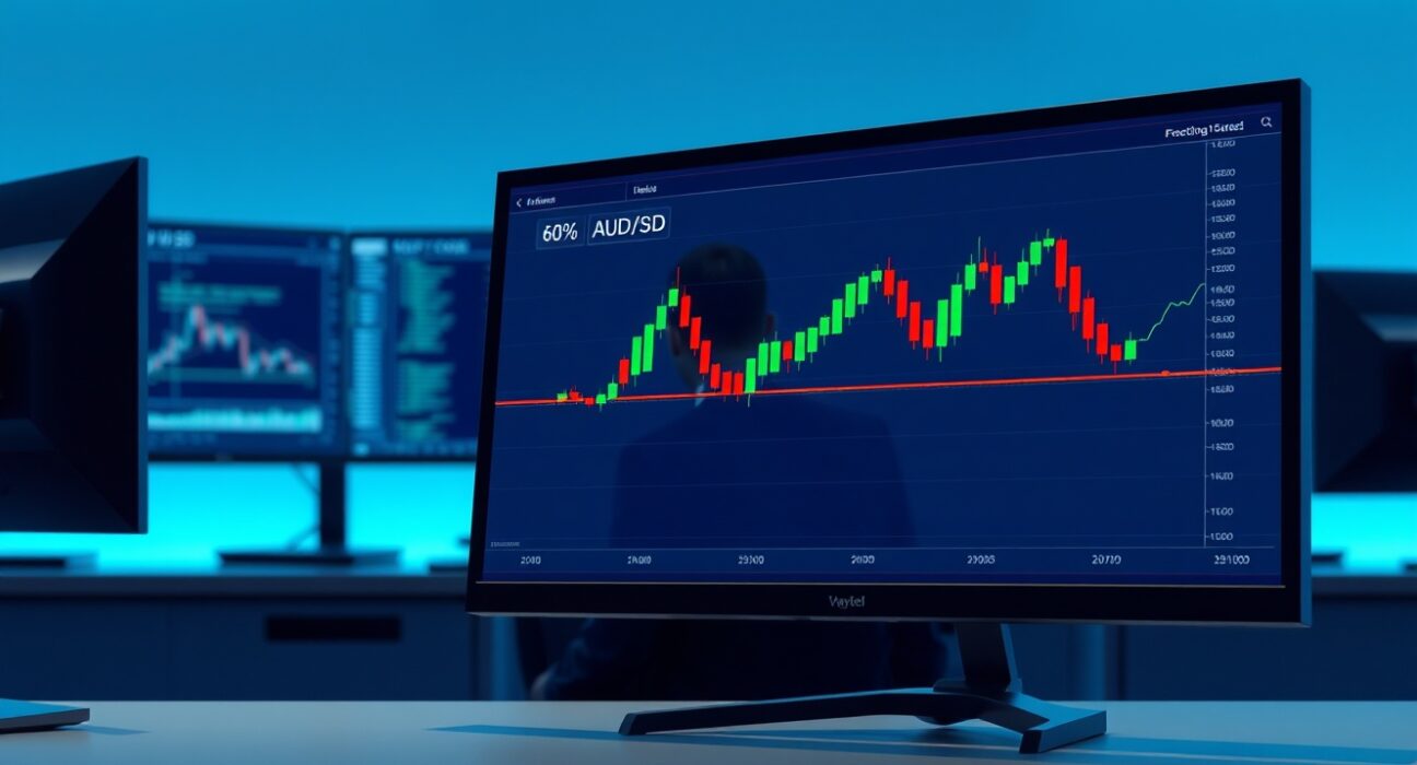AUD/USD forex chart holds steady ahead of CPI data and Federal Reserve decision