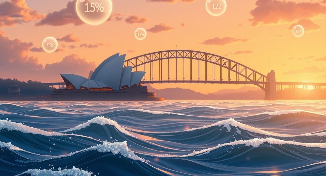 AUD/USD currency pair analysis showing Australian inflation impact on forex trading and RBA monetary policy decisions