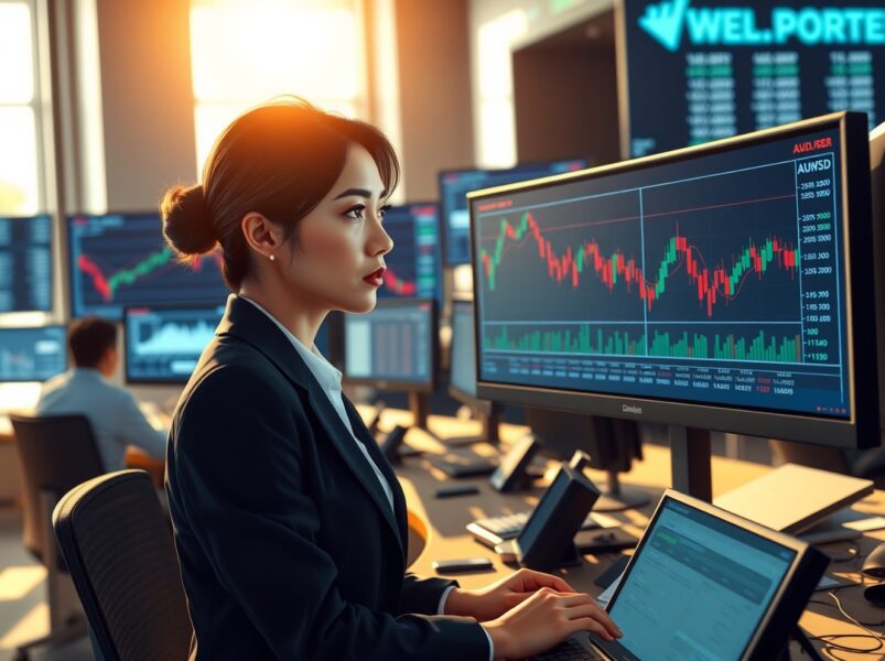 AUD/USD Plummets: Trump-Driven Risk Aversion Sparks Fierce US Dollar Rally