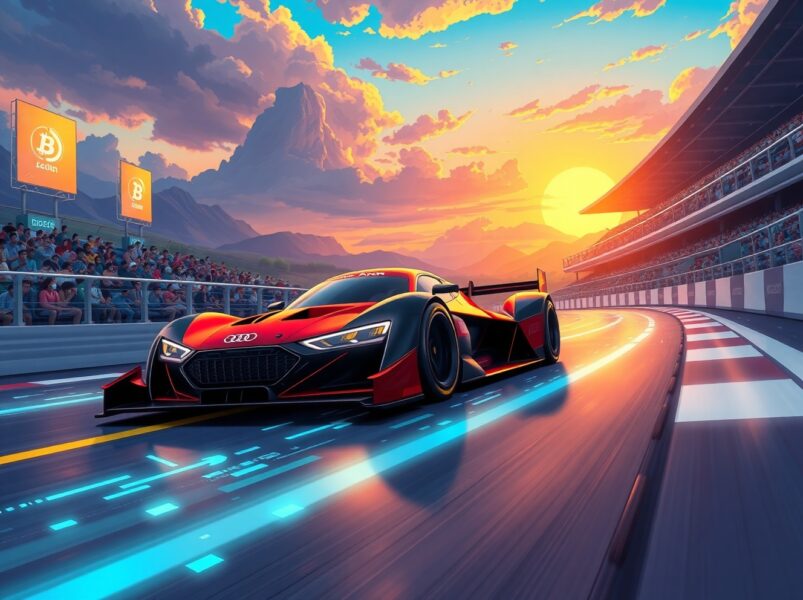 Audi F1 team and Nexo crypto partnership driving digital innovation in motorsports fan engagement.