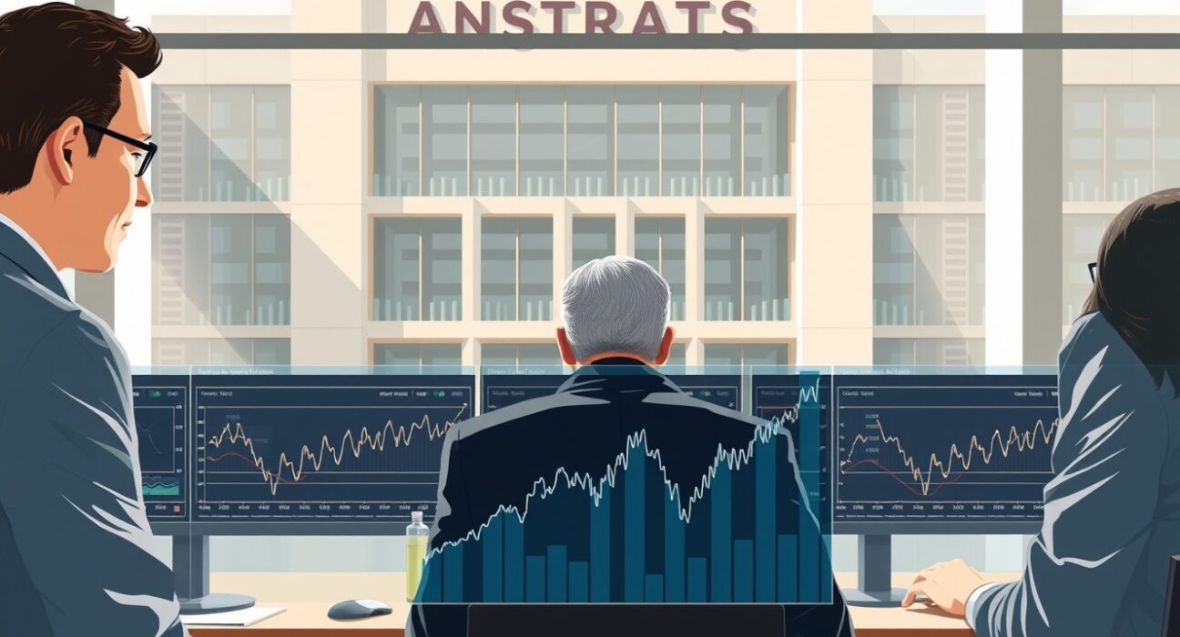 Australian economist analyzing persistent inflation data with Middle East geopolitical context affecting economic indicators.