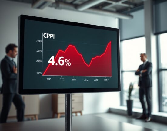 Australia CPI inflation graph showing 4.6% increase in March, influencing RBA monetary policy decisions.