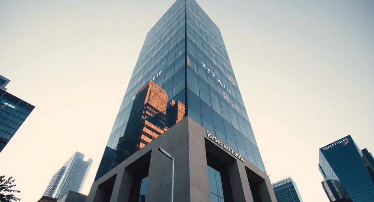 Reserve Bank of Australia building in Sydney on a clear day, symbolizing economic policy and inflation data.