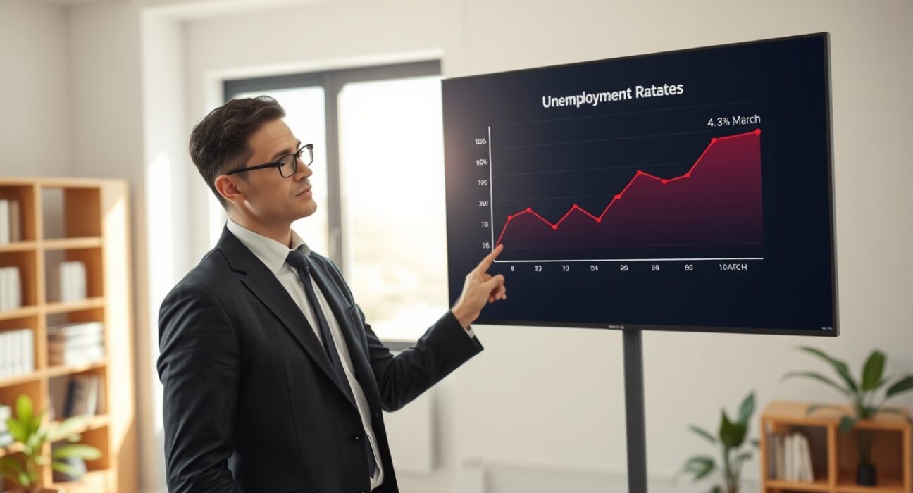 Analyst reviews Australia's March unemployment data showing a 4.3% rate and slowing job growth.
