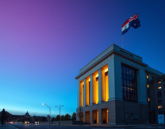 Reserve Bank of Australia building representing monetary policy decisions affecting the Australian Dollar