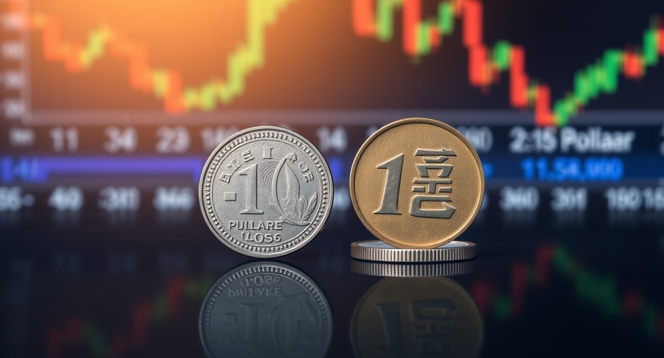 Australian Dollar edges higher ahead of Chinese PMI releases, reflecting forex market anticipation.