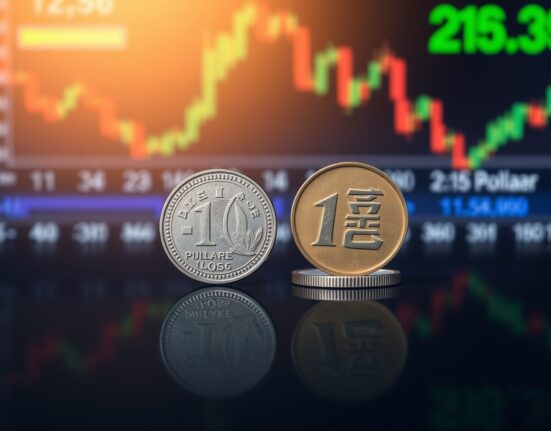 Australian Dollar edges higher ahead of Chinese PMI releases, reflecting forex market anticipation.