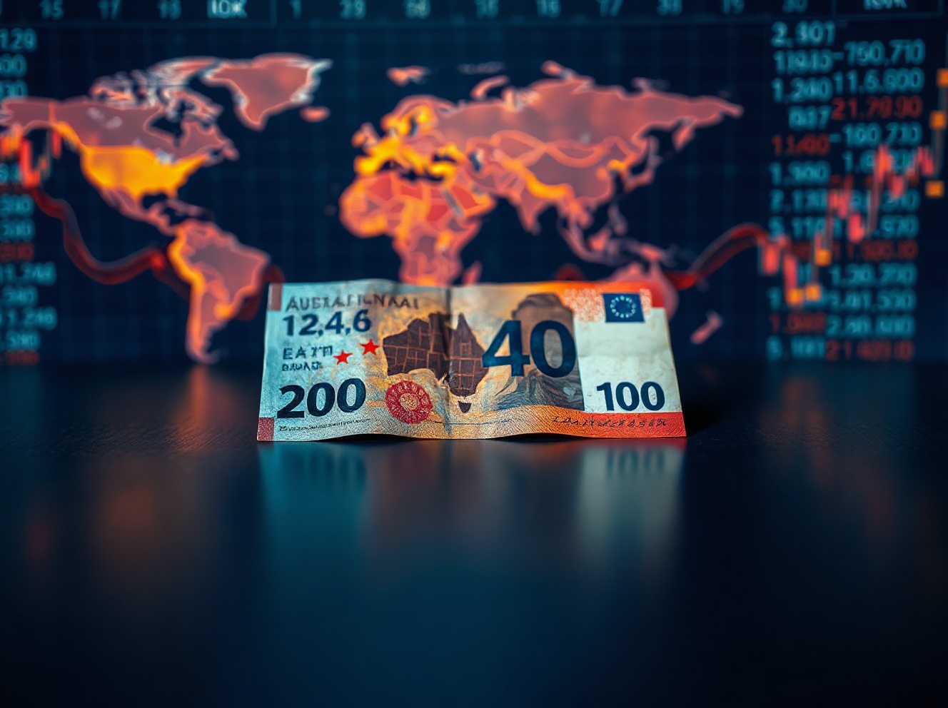 Australian Dollar Stays Flat as Global Markets Roil Over Trade Wars