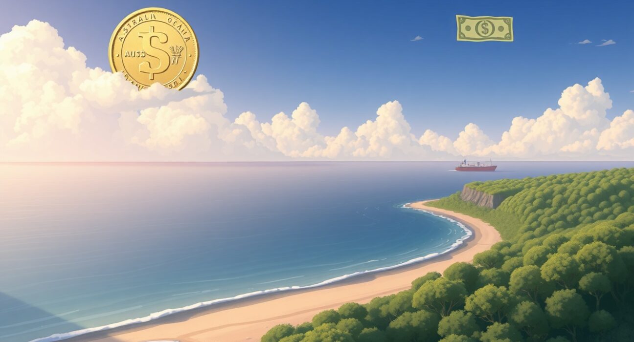 Australian Dollar strengthens against the US Dollar during global trade uncertainty.