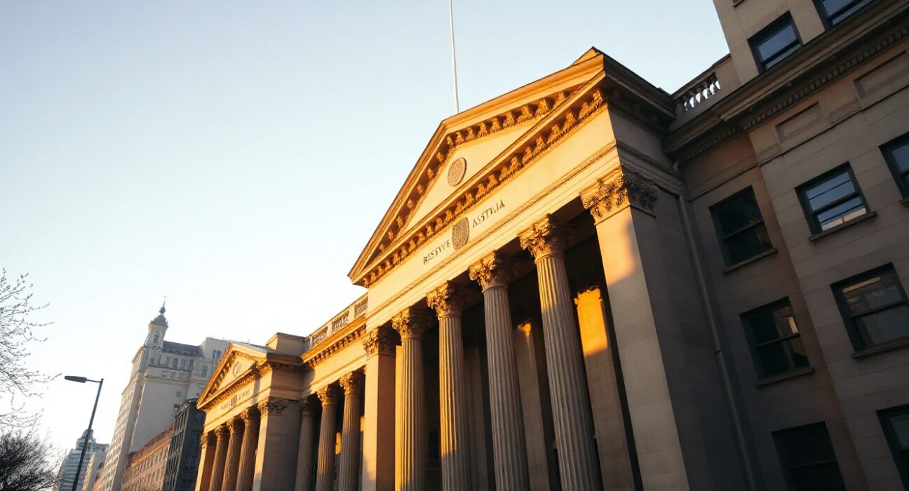Reserve Bank of Australia building in Sydney during afternoon light