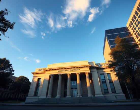Reserve Bank of Australia building in Sydney under clear sky