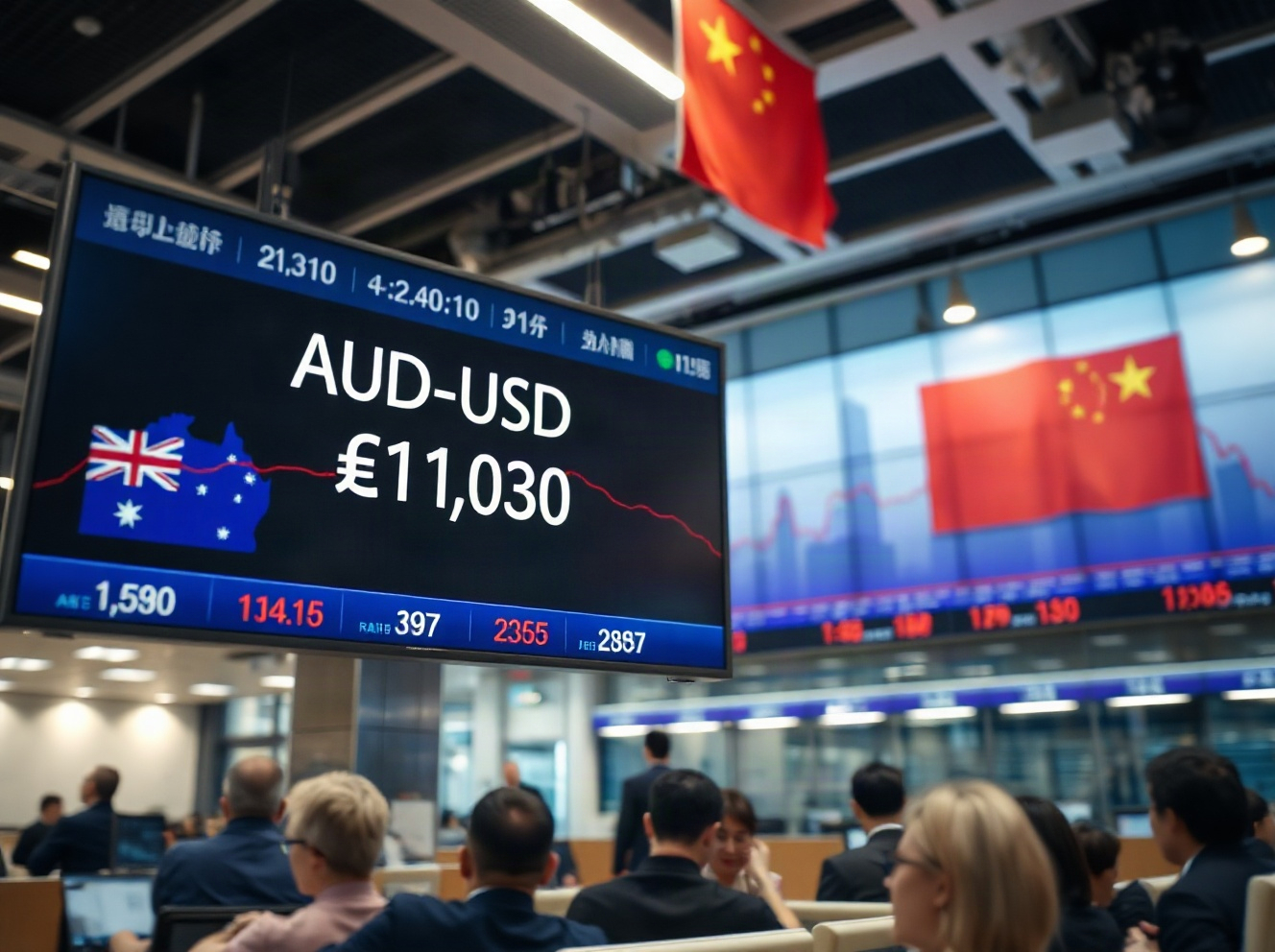 Australian Dollar Slips as Mixed Chinese PMIs Weigh on Sentiment