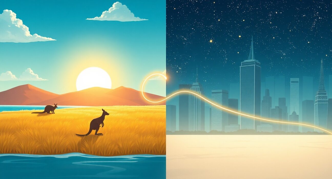 Australian Dollar versus US Dollar exchange rate analysis showing market volatility and economic factors.