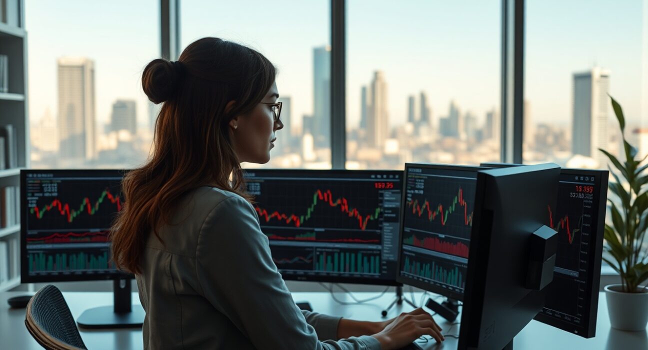 Financial analyst in Sydney reviews Australian Dollar charts following RBA remarks.