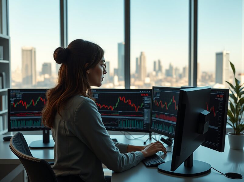 Financial analyst in Sydney reviews Australian Dollar charts following RBA remarks.