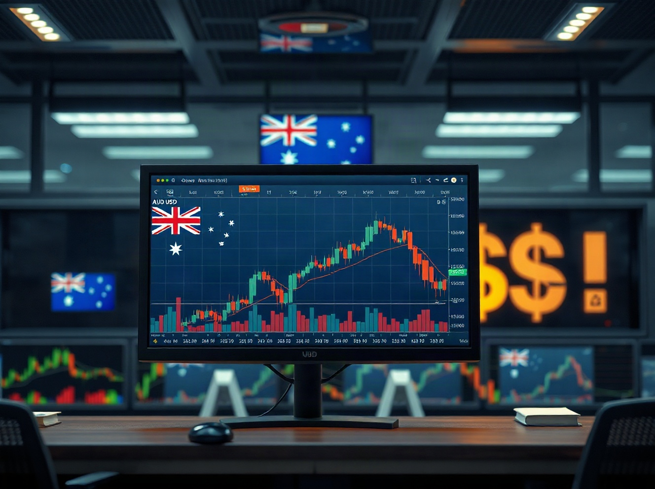 Australian Dollar Slips as US Yields Rebound, PMIs Fail to Inspire