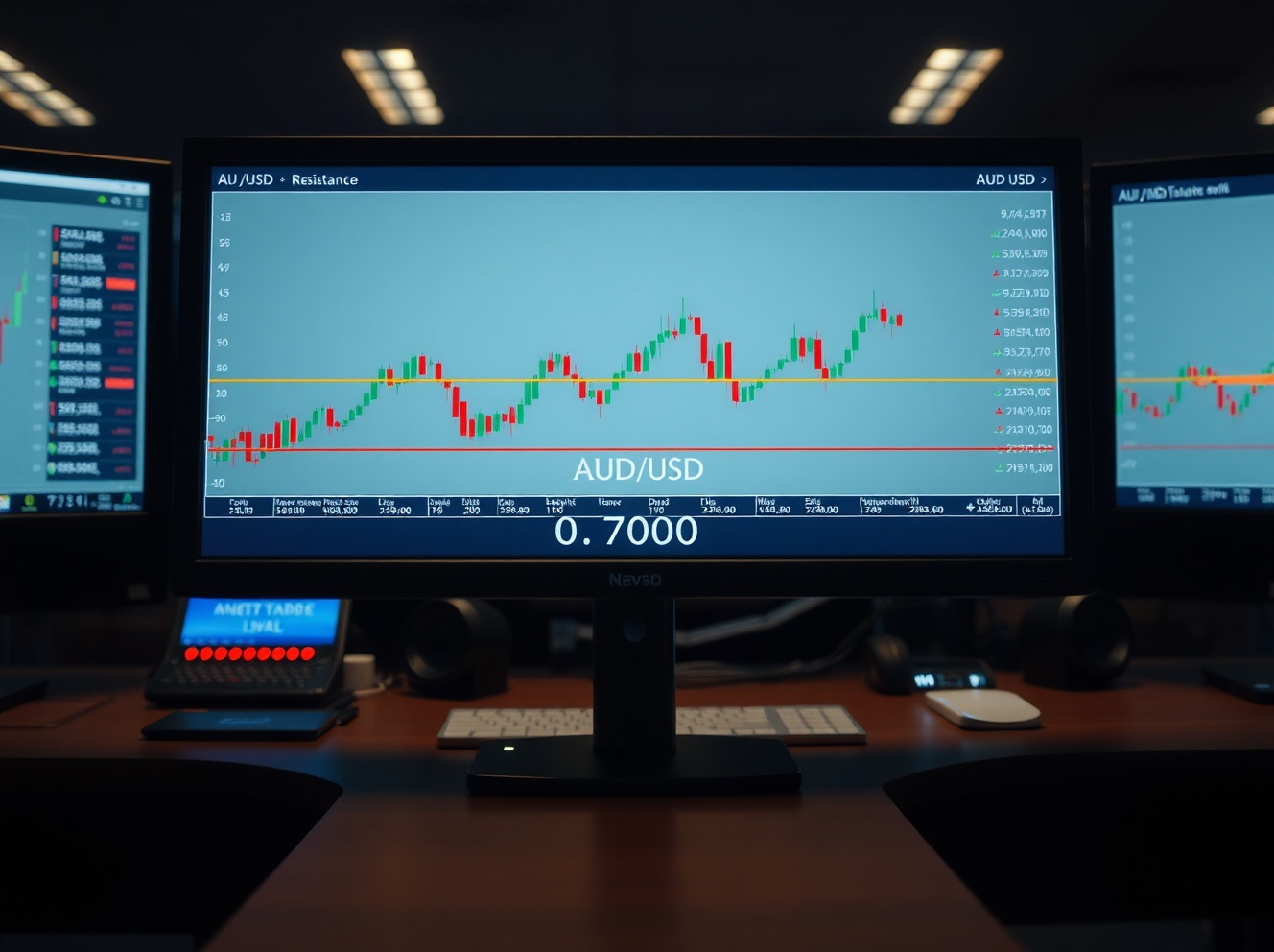 Australian Dollar Tests Key 0.7000 Resistance as Traders Await Confirmation