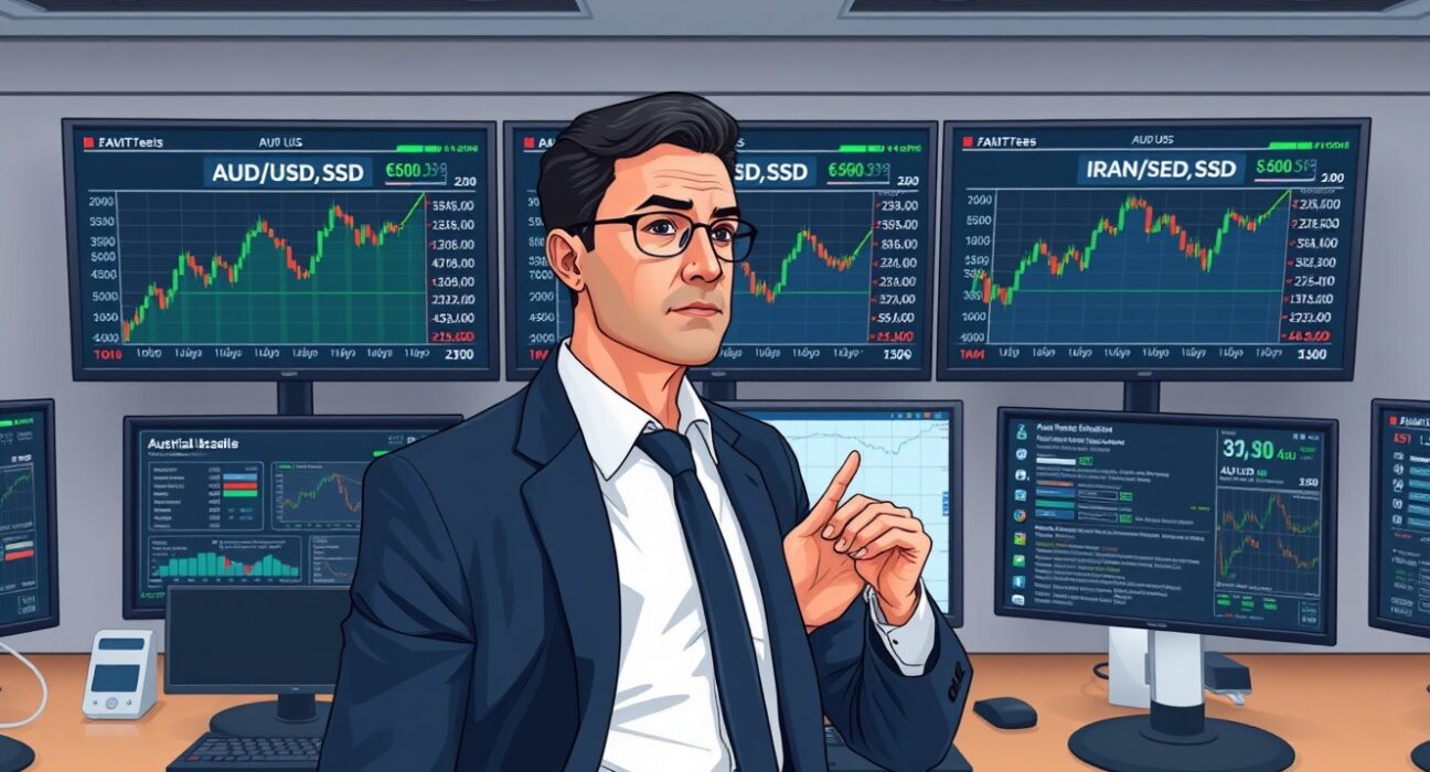 Financial analyst monitors Australian Dollar surge following Trump's Iran ceasefire extension