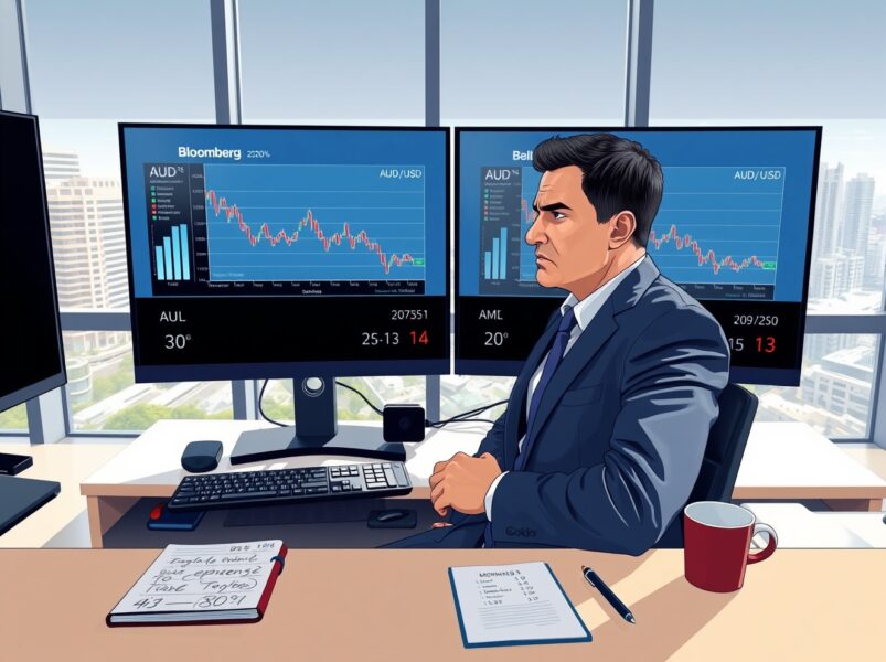 Australian Dollar Plummets as Unemployment Surges and PBOC Maintains Steady Rates