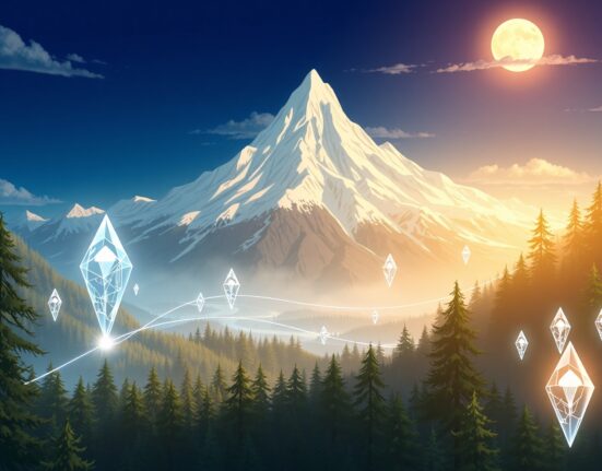 Avalanche blockchain price prediction analysis showing potential growth to $100 by 2030