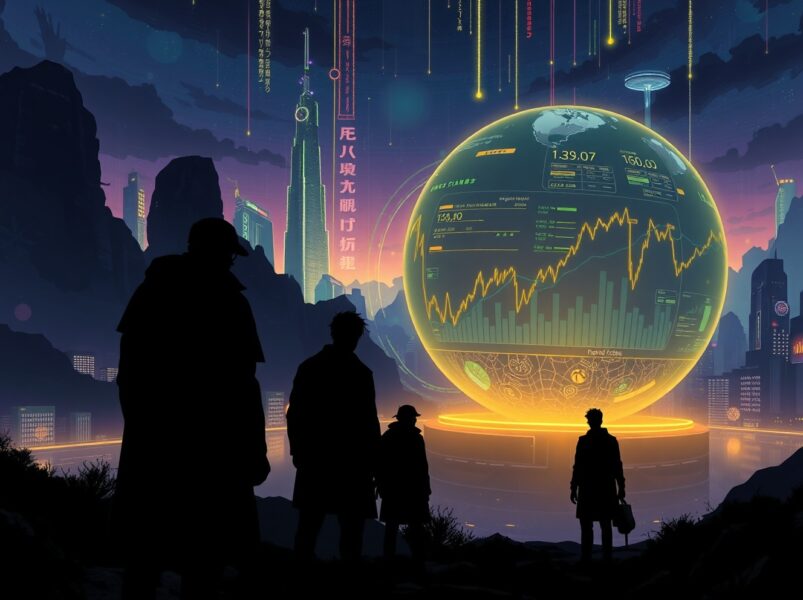 Illustration of the Axiom insider trading scandal impacting crypto prediction markets like Polymarket.