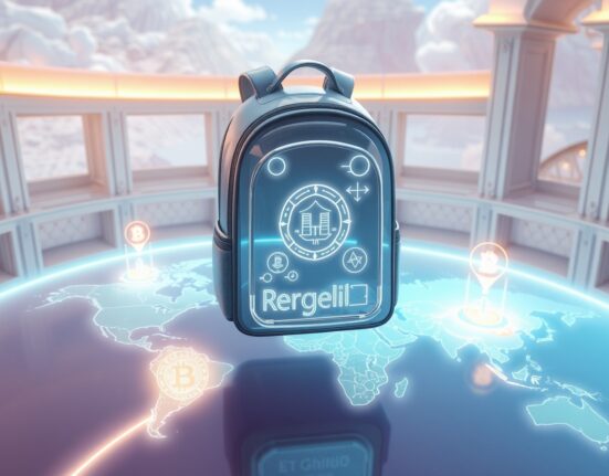 Backpack cryptocurrency exchange funding and global expansion strategy visualization