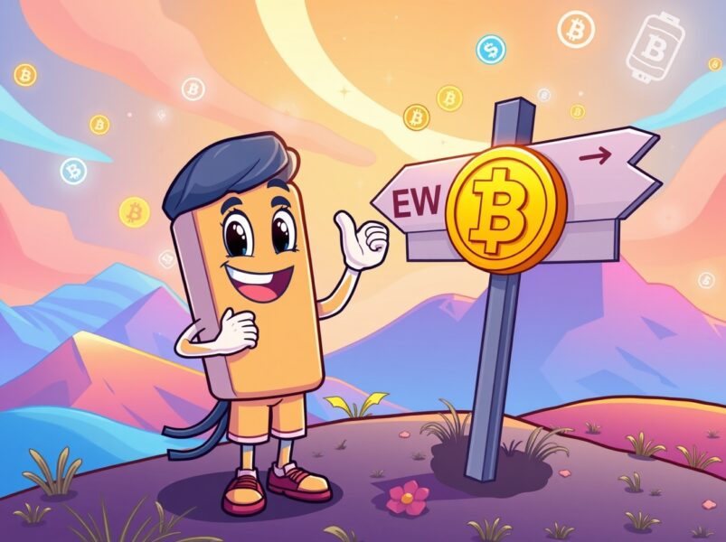 Band Protocol rebranding illustrated as cryptocurrency evolution with new logo and simplified identity