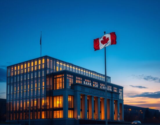 Bank of Canada headquarters building analysis for Canadian dollar monetary policy decisions