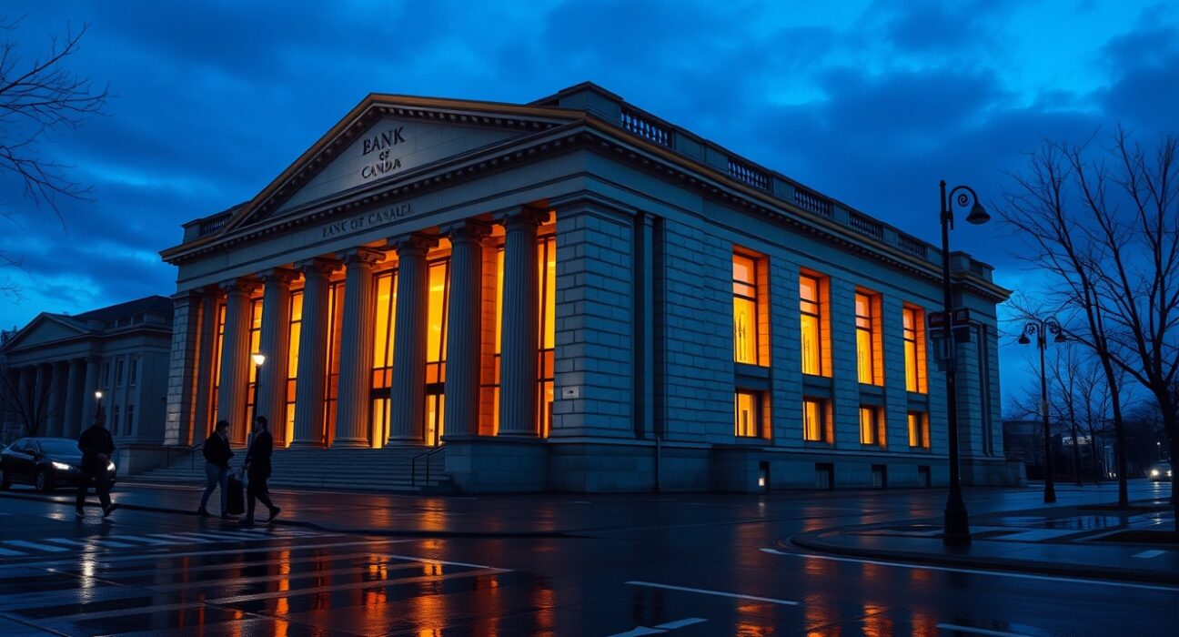 Bank of Canada headquarters building analysis of monetary policy and economic outlook