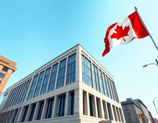 Bank of Canada headquarters in Ottawa where monetary policy decisions are made on interest rates and inflation.