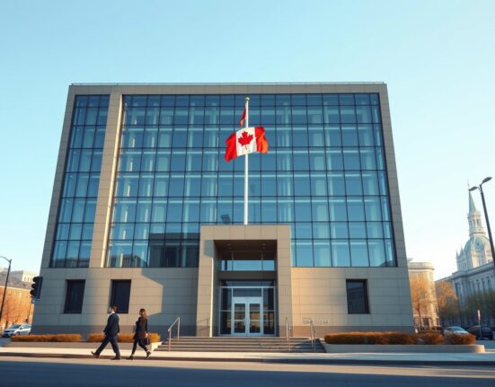 Bank of Canada headquarters representing monetary policy decisions amid inflation concerns